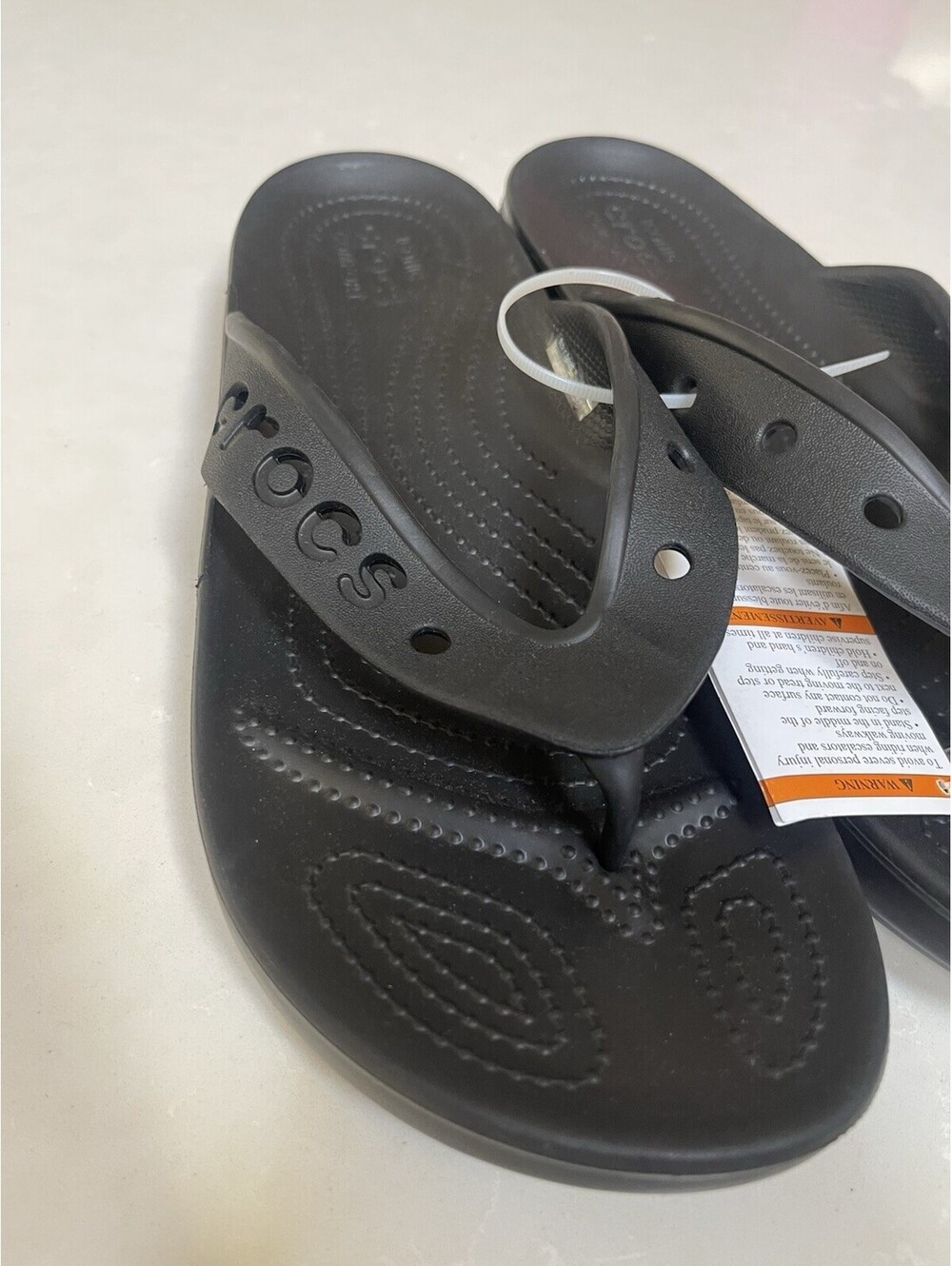 Unisex Crocs Baya II Flip Flops Sandals Size Mens 11 Black